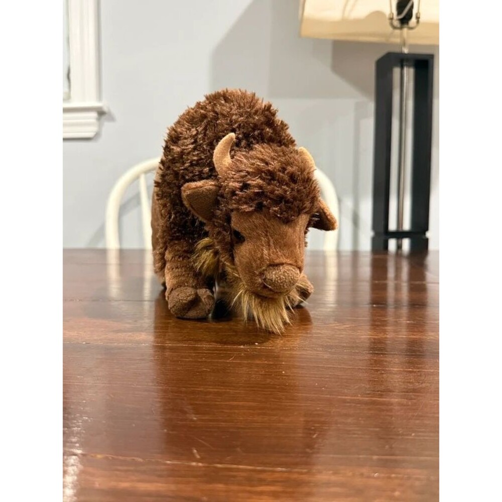 Douglas Sue Buffalo Bison Plush 11” #1683 Brown Stuffed Animal 2022